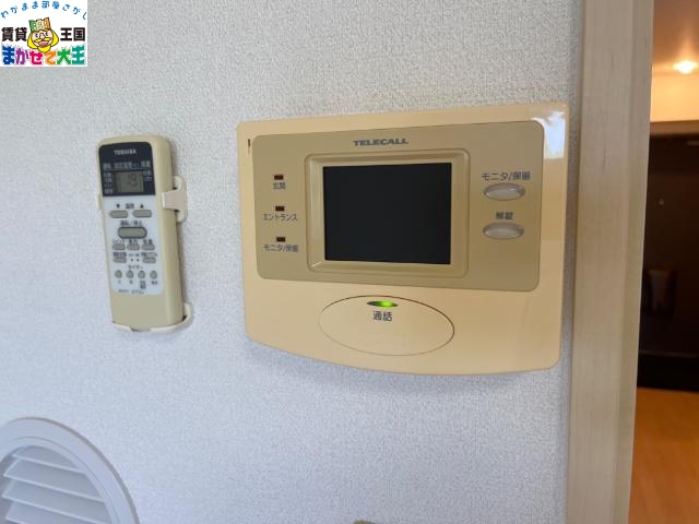 セキュリティ　カメラ付インターホン（イメージ）