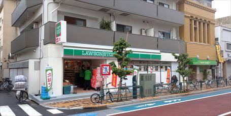コンビニ　ローソンストア100台東清川店（コンビニ）まで65m