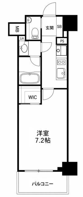 ザ・パークワンズ品川戸越の間取り写真