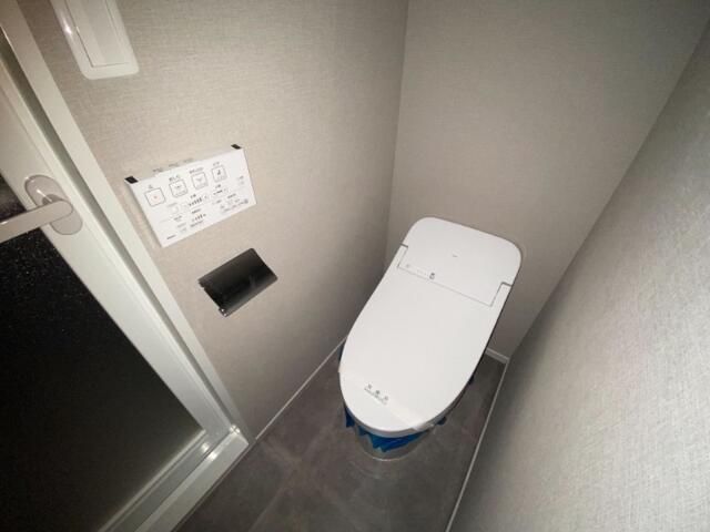 トイレ　ゆったりとした空間のトイレです