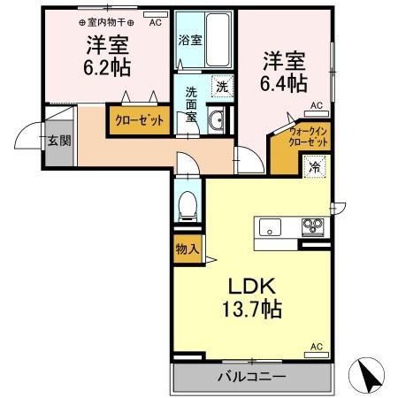 ヴィオラの間取り写真