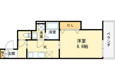 クレアール西今川の間取り写真