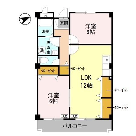 フリーダム中村の間取り写真