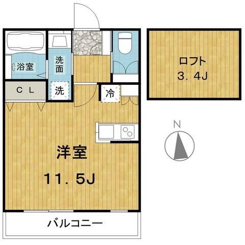 ガーデンコート中延の間取り写真