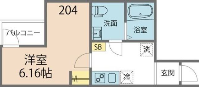 カインドネス中央林間の間取り写真