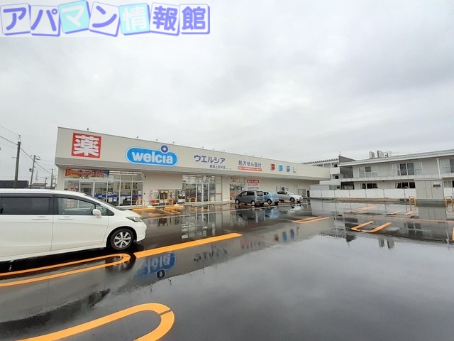 ドラックストア　ウエルシア新潟上所中店（ドラッグストア）まで500m