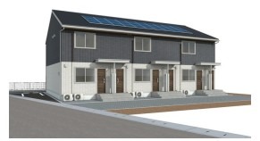 建物外観　完成予想図です。