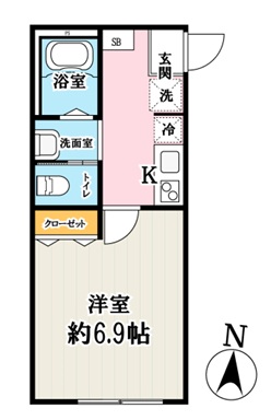 キャメル川口芝4丁目の間取り写真