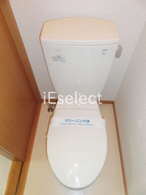 トイレ　清潔感のあるトイレです(温水洗浄便座に変更されています)