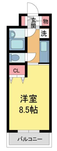ベルグラン宝塚の間取り写真