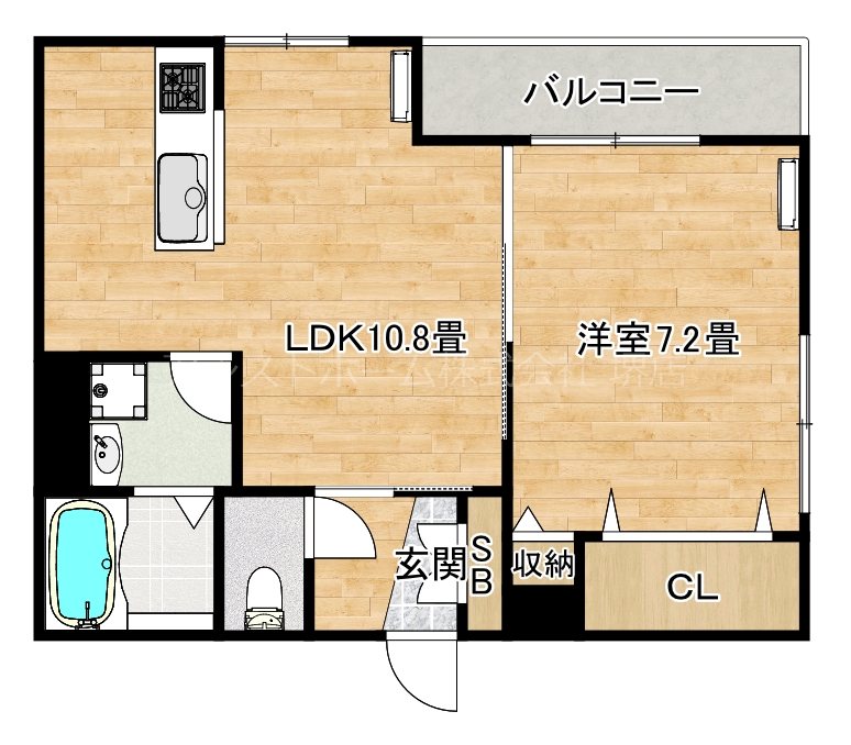フィアスコート南向陽町の間取り写真