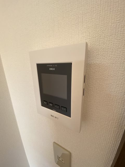 セキュリティ　来訪者の顔の見える安心感。