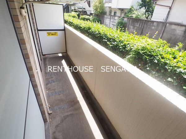 バルコニー　※別部屋、参考写真になります。