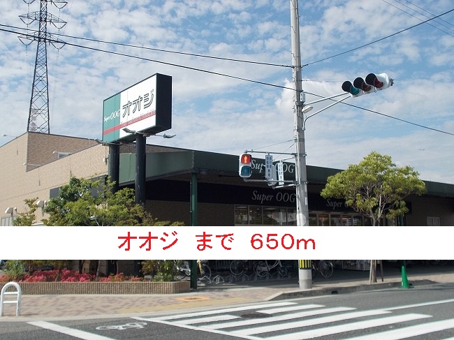 スーパー　スーパーオオジ（スーパー）まで650m
