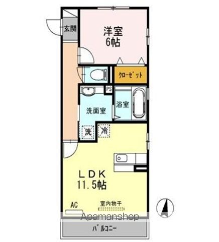 ＪＲ山陽本線 福山駅 徒歩20分 3階建 築14年の間取り写真