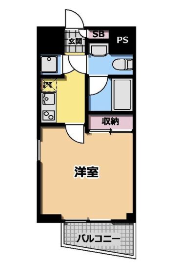 スカイコート池袋西壱番館の間取り写真