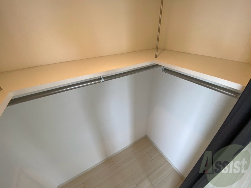 収納　収納もバッチリあるのでお部屋が片付きますよ！
