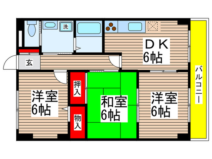 中島ビルの間取り写真