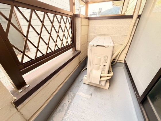 バルコニー　※別部屋の写真です