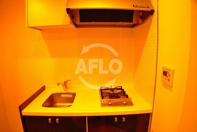 キッチン　プライムアーバン堺筋本町　ガスコンロ2口