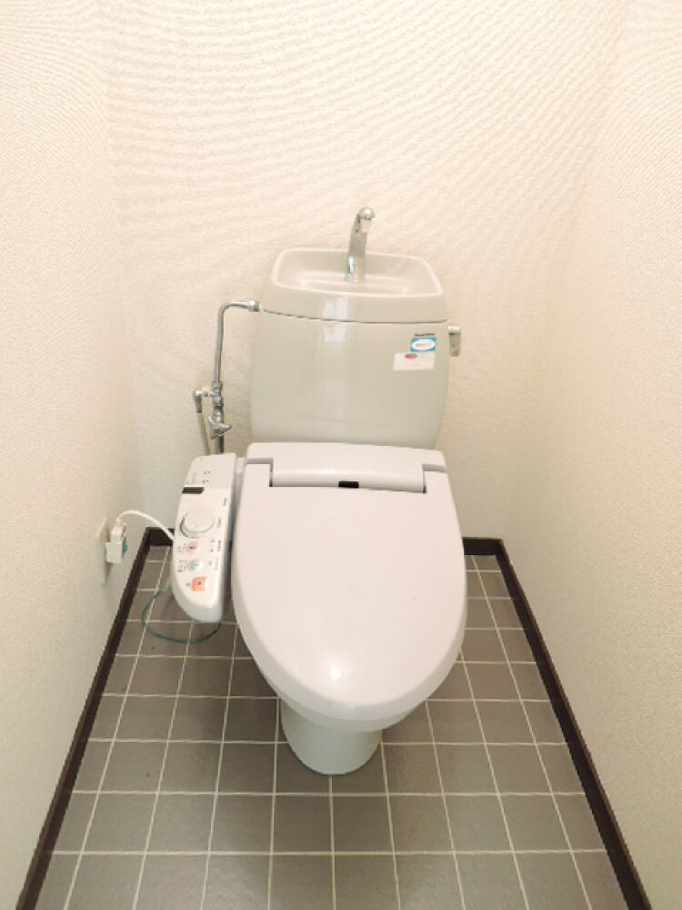 バイオレットコープ A棟のトイレ写真