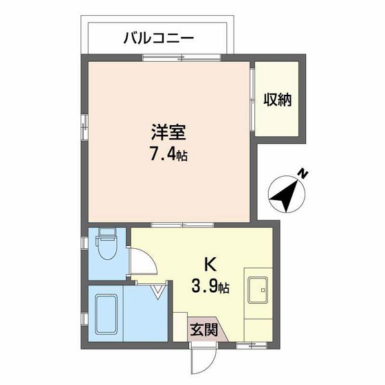 ディアスT2の間取り写真