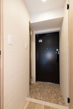 玄関　明るい玄関です
