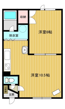 ハイツリーベンの間取り