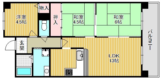 ふじとぴあの間取り