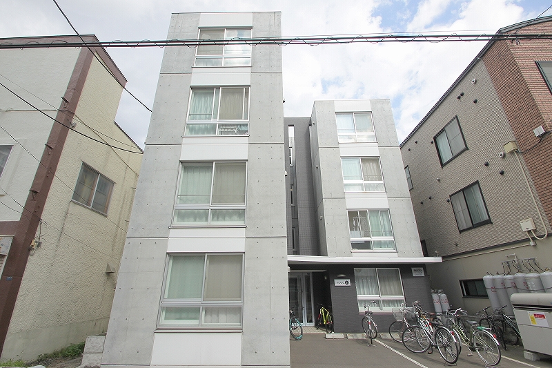 建物外観　ｗｉｆｉが月額費用不要で接続できますよ！