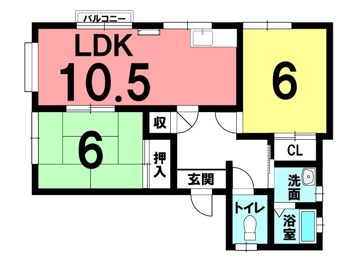 TENHOUSEの間取り