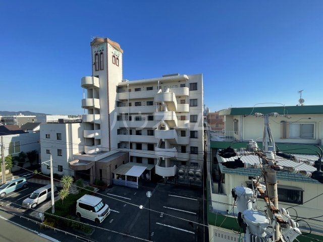 【豊橋市中郷町のマンションの眺望】