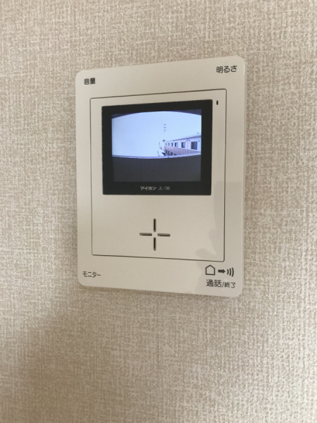 セキュリティ　カラーモニター式インターホン