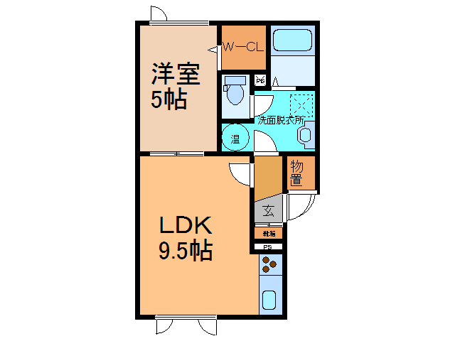 ナチュールIの間取り