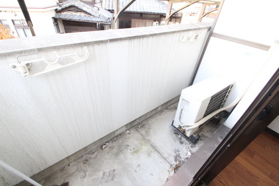 バルコニー　※別部屋の写真です