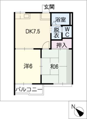 フォーブル青山の間取り