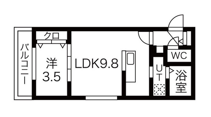 アプリーレ千歳の間取り