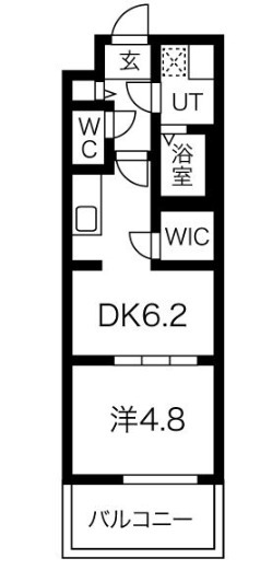 【ファステート京都壬生フィエロの間取り】