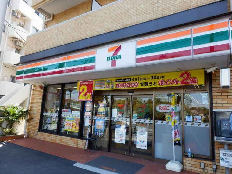 コンビニ　セブンイレブン南大井水神店（コンビニ）まで129m