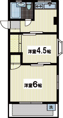 -コーポ伊藤-の間取り