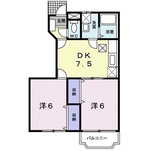 クレベールIIの間取り