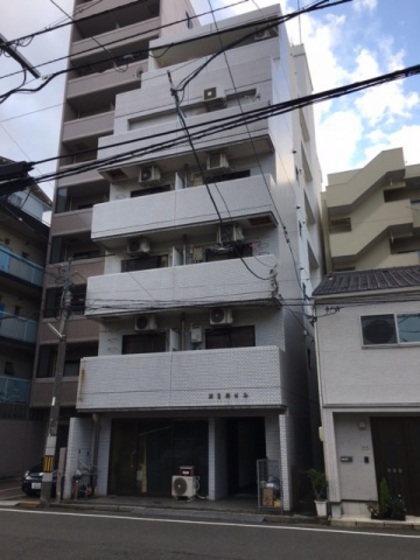 広島市中区昭和町のマンションの建物外観