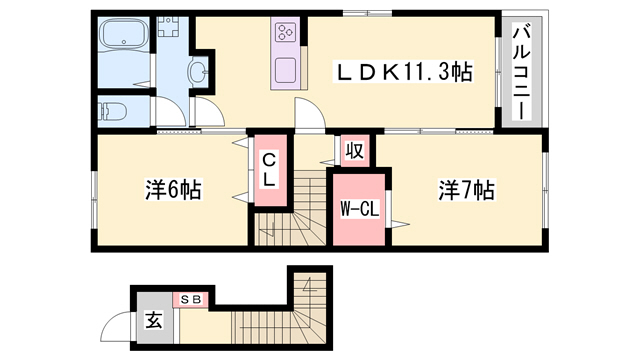 エスペランサの間取り