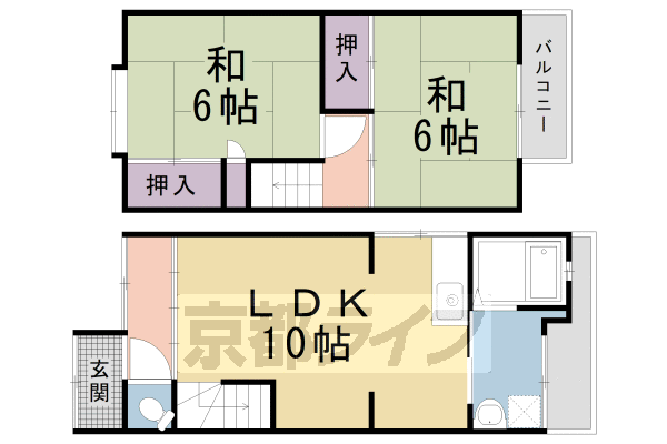 京都市左京区修学院山ノ鼻町のその他の間取り