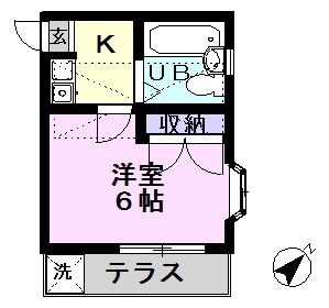 ジュネパレス松戸第３２の間取り