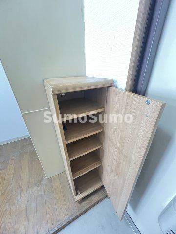 収納　大きなスペースがあり、収納には困りません