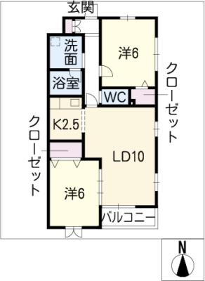 レジェンド共和の間取り