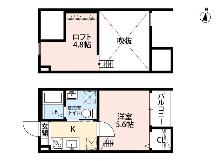 プレンフルIIの間取り