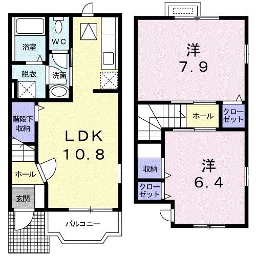 ハイツ桜の間取り