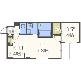 Ｌ’Ｅｔｏｉｌｅ　ｄｕ　ｎｏｒｄの間取り